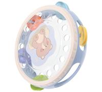 WHAMVOX Tambourin pour Garçon Fille avec Cloche Éducatif Design Mignon pour Développer Le Sens du Rythme et Stimuler Intelligence des Bébés Filles et Garçons