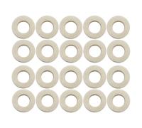 WHAMVOX Tampons pour Pistons de Trompette en Feutre Beige Lot de 20 Pièces pour Trompette, Trombone et Cornet Joints de Soupape Absorbant L’humidité, Silencieux et Solide,