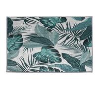 WHAMVOX Tapis de Sol Carré Vert en Polyester en Feuille de Plantain