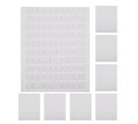 WHAMVOX Transparent Double Sided Sticky Dots 800pcs Nano Adhesive Paste Removable for Glass Walls and Museum Exhibition Fixation