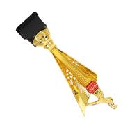 WHAMVOX Trophée Pigeon Plastique Doré Petit Format Récompenses Football et Concours Pigeons Voyageurs Cérémonie Sportive Scolaire Remise Prix