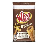 WHAOU ! Crèpes au chocolat 256G, douceur moelleuse idéale pour une pause gourmande sucrée- Lot De 4