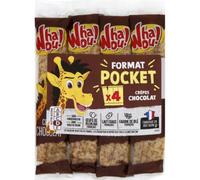 Whaou! Crêpes au chocolat - Le sachet de 4 unités, format pocket, 128g