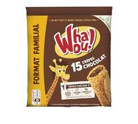 WHAOU! - Crêpes Gourmandes Au Chocolat Fondant, Texture Moelleuse Saveur Intense, Sachet 480g - Lot De 3