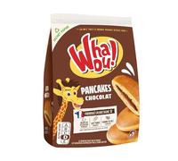 WHAOU! - Pancakes Chocolat Gourmands, Plaisir chocolaté en famille, 259G - Lot De 4