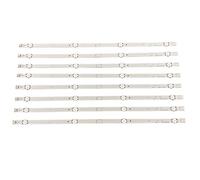 WHARGTSL Bande de rétro-éclairage LED, 8 pièces, for Grundig 49 GUW 8768 49GUW8768 49VLX7000BP 49VLX7700WP 49GUS8860 49GUB8864 49VLX7810BP