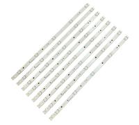 WHARGTSL Bande de rétro-éclairage LED, for Panasonic TX49DS500ES TC-49ES600C TX-49DS500E TX-49DS500B TX-49DSW504S TX-49ES400E TH-49DS630U TX49DS503(40pcs for 5 TV)