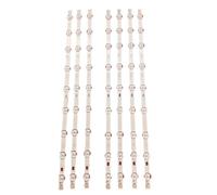 WHARGTSL Bande de rétroéclairage LED for Panasonic TX-50A300E TX-50A300B, Compatible avec Fit for Hitachi 50HYT62U TE50275S20F1T10D VES500UNDC-2D-N01 VES500UNDA 50 NDV(Kit 7pcs for 1 TV)