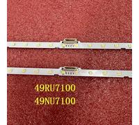 WHARGTSL Bande LED compatible Fit For Samsung UE49RU7305K UE49NU7100W UE49NU7372U UA49NU7300 UE49NU7100 UN49NU7100 UA49NU7100 UE49NU7379U UE49NU7300(10pcs For 5 TV)