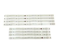 WHARGTSL Bandes de rétroéclairage LED adaptées for TV 43UG620V 43UJ620V 43UJ6200 SW43D09R SW43D09L-ZC22AG-02 303SW430039 303SW430038(Kit 8pcs for 1 TV)