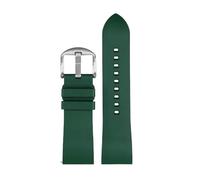 WHARGTSL Bracelet de montre en caoutchouc et silicone for hommes, compatible Fit For Casio PRG-600YB, PRG-650, PRW-6600, accessoire de montre 24 mm(Green-steel-K2,24mm)