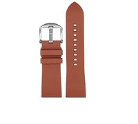 WHARGTSL Bracelet de montre en caoutchouc et silicone for hommes, compatible Fit For Casio PRG-600YB, PRG-650, PRW-6600, accessoire de montre 24 mm(Brown-steel-K2,22mm)