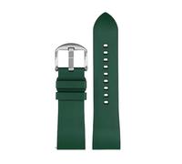 WHARGTSL Bracelet de montre en caoutchouc et silicone for hommes, compatible Fit For Casio PRG-600YB, PRG-650, PRW-6600, accessoire de montre 24 mm(Green-steel-K2,20mm)