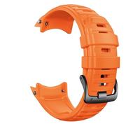 WHARGTSL Bracelet de rechange en silicone for Garmin Instinct 2X Solar, édition tactique, 26 mm(Orange)