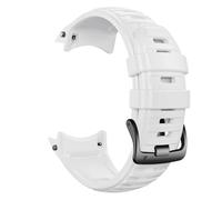 WHARGTSL Bracelet de rechange en silicone for Garmin Instinct 2X Solar, édition tactique, 26 mm(White)