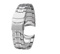 WHARGTSL Bracelet en acier inoxydable for montre Casio Edifice EF-550D, accessoire for homme, 22 mm(Steel)