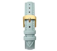 WHARGTSL Bracelet en cuir de vache de 16 mm, 18 mm et 20 mm compatible avec Casio LTP-1094Q, V300, 1095, 1183, LTH-1060 - Accessoire de bracelet de montre souple et confortable pour femme., Bleu ciel