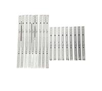 WHARGTSL Ensemble Complet de Bandes de rétroéclairage LED, adaptées au téléviseur Panasonic TX-43EXW604(2set for 2 TV)