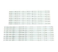 WHARGTSL Kit de 16 Bandes de rétroéclairage LED for 58PUS8545/12, 58PUS8545-12, 58PUS8505/12, 58PUS8535/12, 58PUS8555, LBM580M1501, LB58009 V1_00