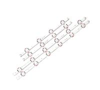 WHARGTSL Lot de 2 Bandes de rétroéclairage LED (10 Lampes) for téléviseur 43" V17 Art3 2867 43LJ614V 43LV340C 43UJ670V 43lj622v 43uj6525 43uj6565 43uj6560