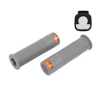 WHARGTSL Poignées Avant Fit for télécommande et feu Clignotant, compatibles Fit for la Trottinette électrique Fit for Ninebot Max G30. Rechargeable par USB.(Gray)