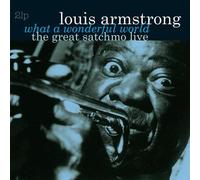 What a wonderful world : The great Satchmo, Live - 2 LP Vinyle
