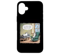 What Am I Doing with My Lives - Chat Amusant de Crise de la quarantaine Coque pour iPhone 16 Plus
