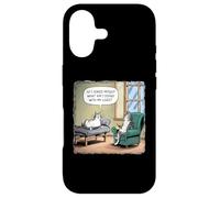 What Am I Doing with My Lives - Chat Amusant de Crise de la quarantaine Coque pour iPhone 17