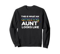 What an Awesome Tante Looks Like Funny Pride Great-Aunt Sweatshirt