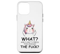 What and I Cannot Stress This Enough The Fuck Unicorn Funny Coque pour iPhone 12 Mini