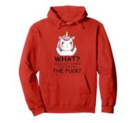 What and I Cannot Stress This Enough The Fuck Unicorn Funny Sweat à Capuche