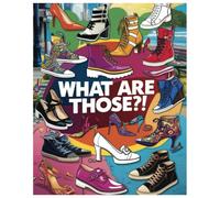 What Are THOSE?!: A Fun & Creative Adult Coloring Book Featuring Detailed Shoe Designs - Stilettos, Boots, Sneakers, Heels, Sandals, and More - 28 Pages of Fashion-Inspired Coloring Fun