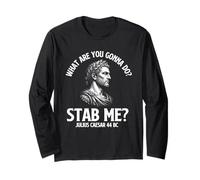 What are You Gonna Do Stab Me - Historien de Professeur d'histoire Manche Longue
