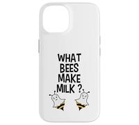 What Bees Make Milk, Blague d'halloween Amusante Coque pour iPhone 14