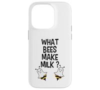 What Bees Make Milk, Blague d'halloween Amusante Coque pour iPhone 14 Pro