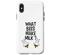 What Bees Make Milk, Blague d'halloween Amusante Coque pour iPhone X/XS