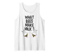 What Bees Make Milk, Blague d'halloween Amusante Débardeur