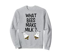 What Bees Make Milk, Blague d'halloween Amusante Sweatshirt