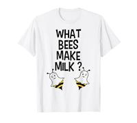 What Bees Make Milk, Blague d'halloween Amusante T-Shirt