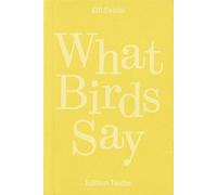 What Birds Say