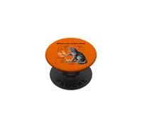 What Cats Really Think Funny Cat Physics Humor Men Women PopSockets PopGrip Adhésif