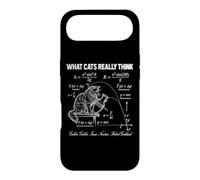 What Cats Really Think - Funny Saying Cat Dad Humour Meme Cat Coque pour iPhone Air