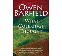 What Coleridge Thought by Owen Barfield Owen Barfield (Auteur)