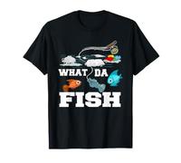 What da Fish Plastic im mer Pollution environnementale pêcheur T-Shirt