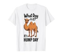 What Day is It Hump Days Camel Happy Humpday Mercredi T-Shirt Graphique avec Valeur
