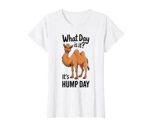 What Day is It Hump Days Camel Happy Humpday Mercredi T-Shirt Graphique avec Valeur