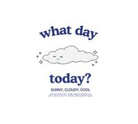 What Day Today: The Everyday Planner: Hourly planning made simple, cute, and reusable for any year