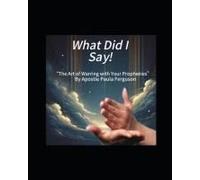 What Did I Say!: "The Art Of Warring With Your Prophecy