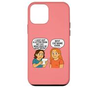 What Does He Want Meow - Funny Cat Pun Design Coque pour iPhone 12 Mini