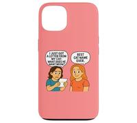 What Does He Want Meow - Funny Cat Pun Design Coque pour iPhone 13